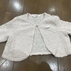 クリーム色 カーディガン 100cm 美品