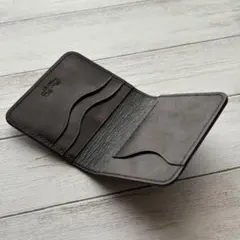 クロムエクセル 2つ折り財布 黒 茶心 HORWEEN - メルカリ