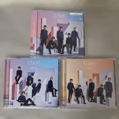 【開封済】M!LK STARS 初回限定A.B 通常盤 3形態セット