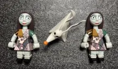 ナイトメアー・ビフォア・クリスマス　ミニフィギュア3点セット