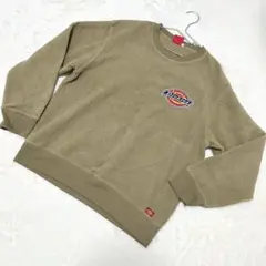 Dickies ボアトレーナー ロゴ刺繍 XLサイズ カジュアルアウター風
