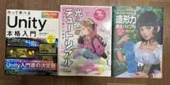 Unity2022入門・光と色のチュートリアル・Maya造形力 3冊セット