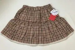 【50%off】現行品　新品未使用　タグ付き　ミキハウス　リバーシブルスカート
