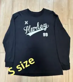 【Hurley 】美品　長袖　ロンT カットソー ブラック メンズSサイズのサムネイル
