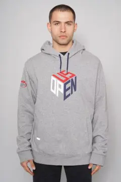 美品　ポロラルフローレン　フード付きパーカー グレー　M