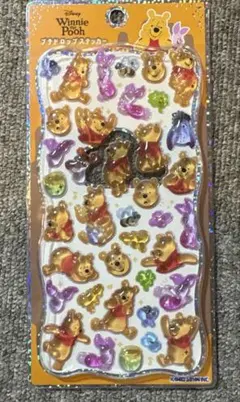 【正規品】ディズニープーさん　ボンボンドロップシール