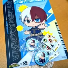 ヒロアカ くら寿司 轟焦凍 缶バッジ マルチシート 僕のヒーローアカデミア 特典