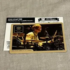 L'Arc-en-Ciel snow drop カード yukihiro