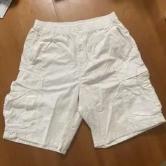 GU ホワイト カーゴショートパンツ(未使用)