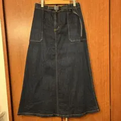 グラミチ　デニムロングスカート Lサイズ