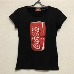 コカ・コーラ　スパンコール Tシャツ　レディースSサイズ