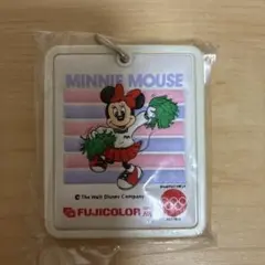 ミニーマウス フジカラー　キーホルダー　レトロ