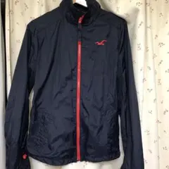 ホリスター　ウインドブレーカー　紺　M