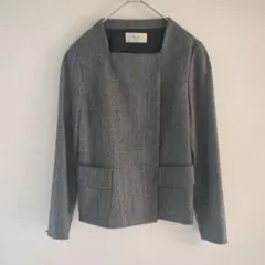 FRAY I.D グレー ジャケット 未使用品 日本製　カシミヤ混