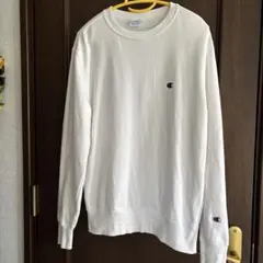 Champion チャンピオン クルーネック スウェット ホワイト