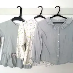 130 長袖カットソー 3枚セット