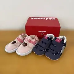 ミキハウス　ミズノ　スニーカー　サンダル　15cm