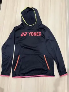 YONEX ウォームアップウェア ネイビー/ピンク　パーカー　バドミントンテニス