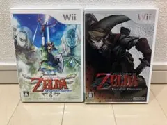 Wii用ソフト ゼルダの伝説2本セット