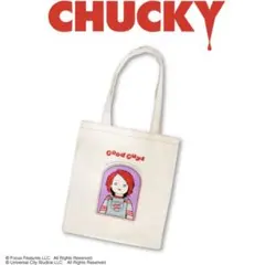 【新品未使用】 チャイルドプレイ チャッキー トートバッグ A4 麻トート レア