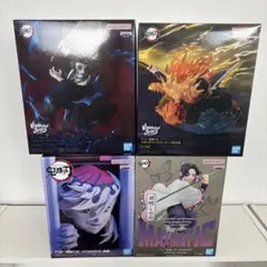 鬼滅の刃 胡蝶しのぶ 我妻善逸 獪岳 童磨 フィギュア 4点セット