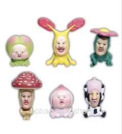 全６種 コンプリート こびとづかん おすわりマスコット フィギュア Ｒ