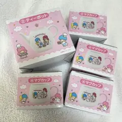 サンリオ　キキ＆ララ　当たりくじ　リトルツインスターズ 2 ティーポット　4