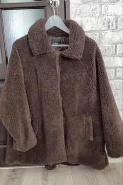 リエディ　ボアコート　ボアジャケット　ボアブルゾン