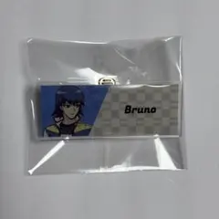 遊☆戯☆王5D`s アクリル ネームプレート　ブルーノ　遊戯王 バッジ