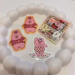 おぱんちゅうさぎ んぽちゃむ スシロー ステッカー