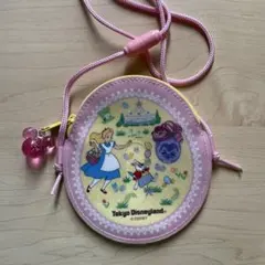 美品ほぼ未使用 アリス 東京ディズニーランド イースター2010 チケットケースのサムネイル