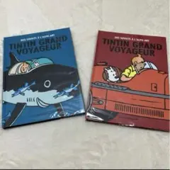 TINTIN アルバム 2冊セット　タンタン