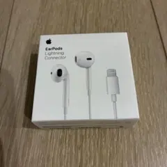 新品未使用　Apple EarPods with Lightning