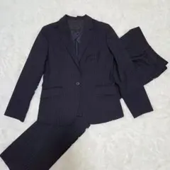 UNTITLED セットアップスーツ パンツ ストライプ 黒 XL