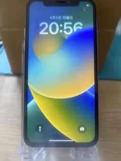 iPhoneX  64GB   バッテリー100% iPhoneX バッテリー 両面付/ iPhone アイフォン X 10 電池 交換 自分