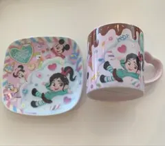 ディズニーランド パルパルーザ ヴァネロペ スーベニアプレート スーベニアカップ