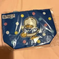 あひるのペックル　ミニトート ブルー　一番くじ