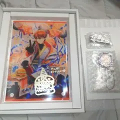 北見遊征 誕生日グッズ 2024 A5アクリルパネル&メタルチャーム