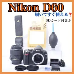 ✨Nikon D60✨美品 ショット極少 CCD 軽量＆高画質 ニコン 一眼レフ