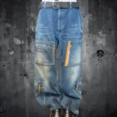 00s【archive】gimmick denim pants/Y2K/009