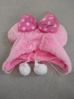 ディズニーミニーパルパルーザ水玉ピンクファンキャップ