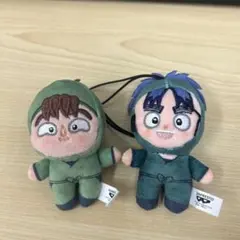 忍たま乱太郎 ぬいぐるみマスコット 2種セットのサムネイル