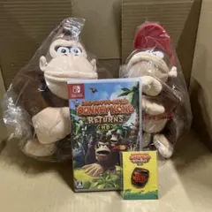ドンキーコング リターンズ HD + ぬいぐるみセット