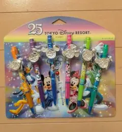 東京ディズニーリゾート 25周年 ボールペンセット 未使用