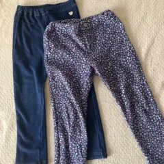 3can4on❤︎ラポシェビスキュイ 女の子冬パンツ110cm 2点セット