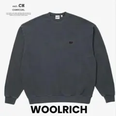ウールリッチ　WOOLRICH アングラーズ スウエット シャツ　チャコールのサムネイル