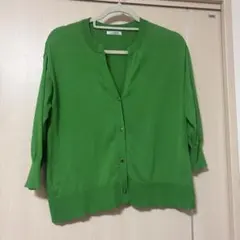 グラシア 緑 カーディガンのサムネイル