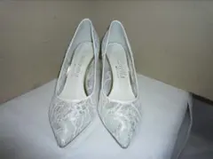 ダイアナ（Cinderella）　ポインテッドトウチュールパンプス23.5cm