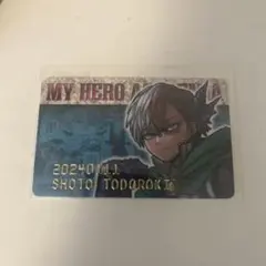 僕のヒーローアカデミア 轟焦凍 バースデイコレクションカード2024