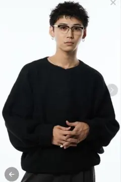 THE BOLDMAN ブイネックブークレニット